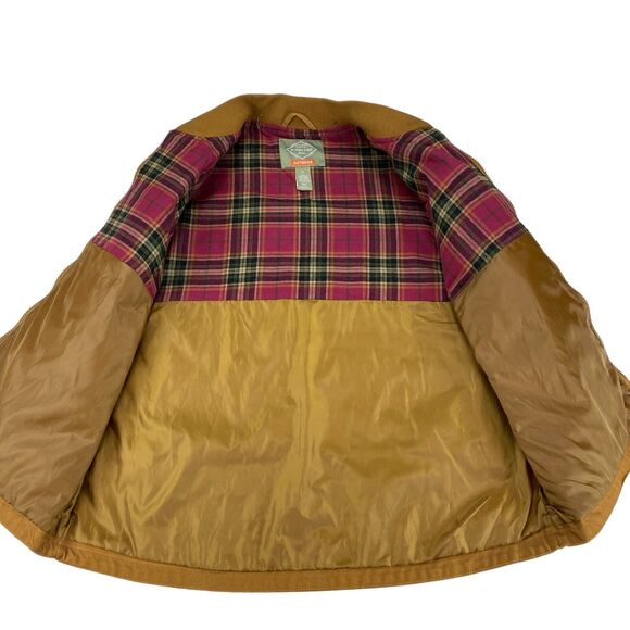 St. John's Bay Rib Collar Vest Jacket Mens XL Brown Lined Insulated Outdoors - Picture 3 of 9